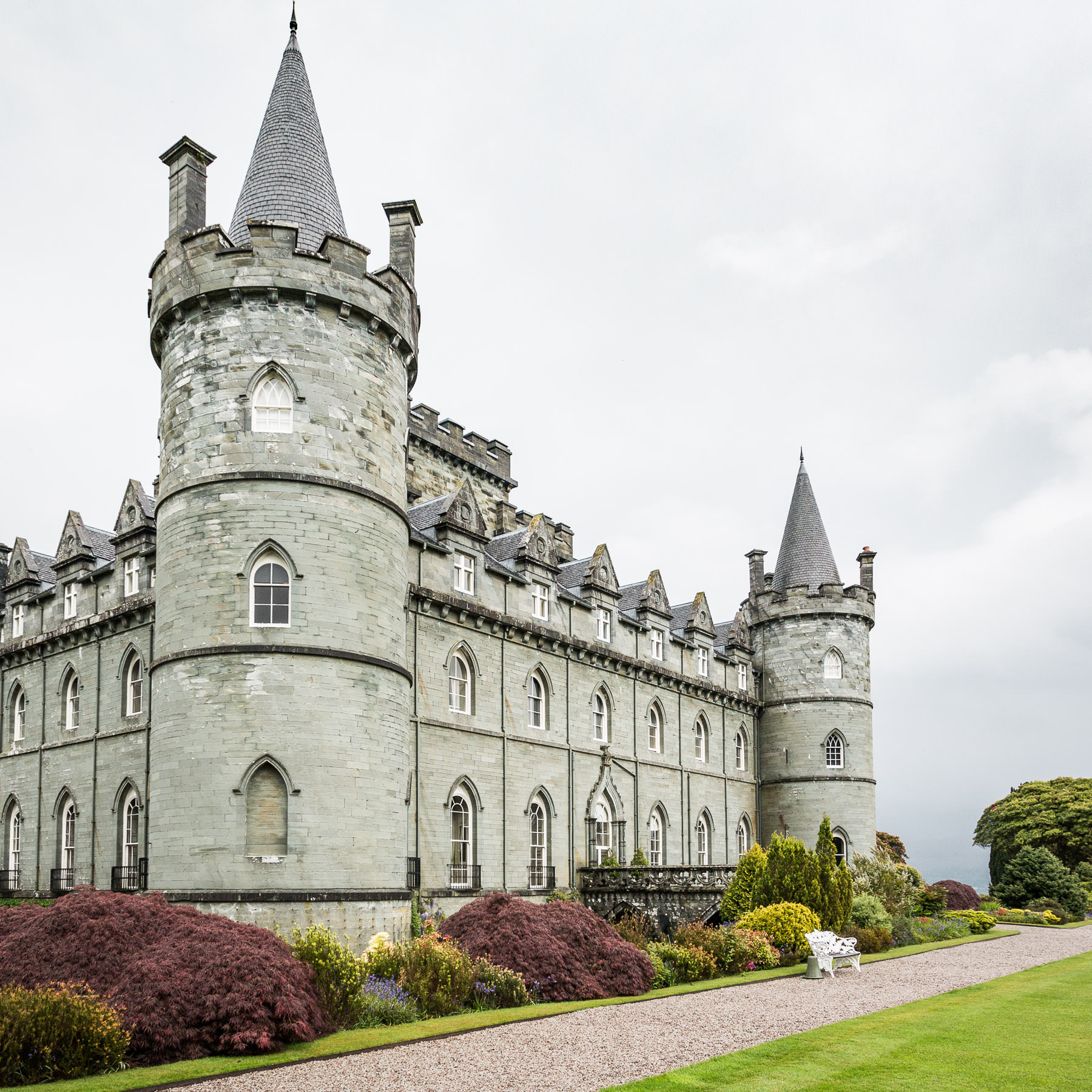 Inveraray Castle – Verfluchtes Bett & Downton Abbey